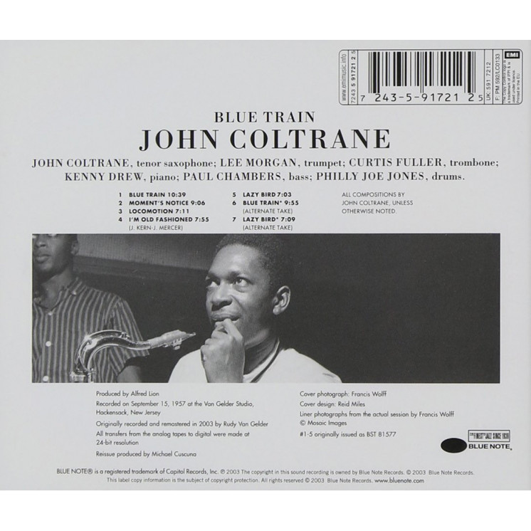 John Coltrane - Blue Train [CD]